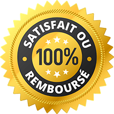 Pictogramme satisfait ou remboursé des stages de récupération de points à Toulon.